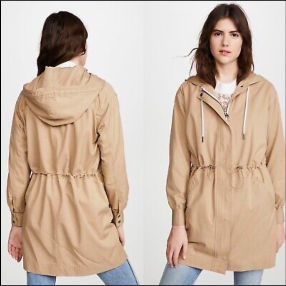BROCHU WALKER, PRATO ANORAK, CAMEL, SM